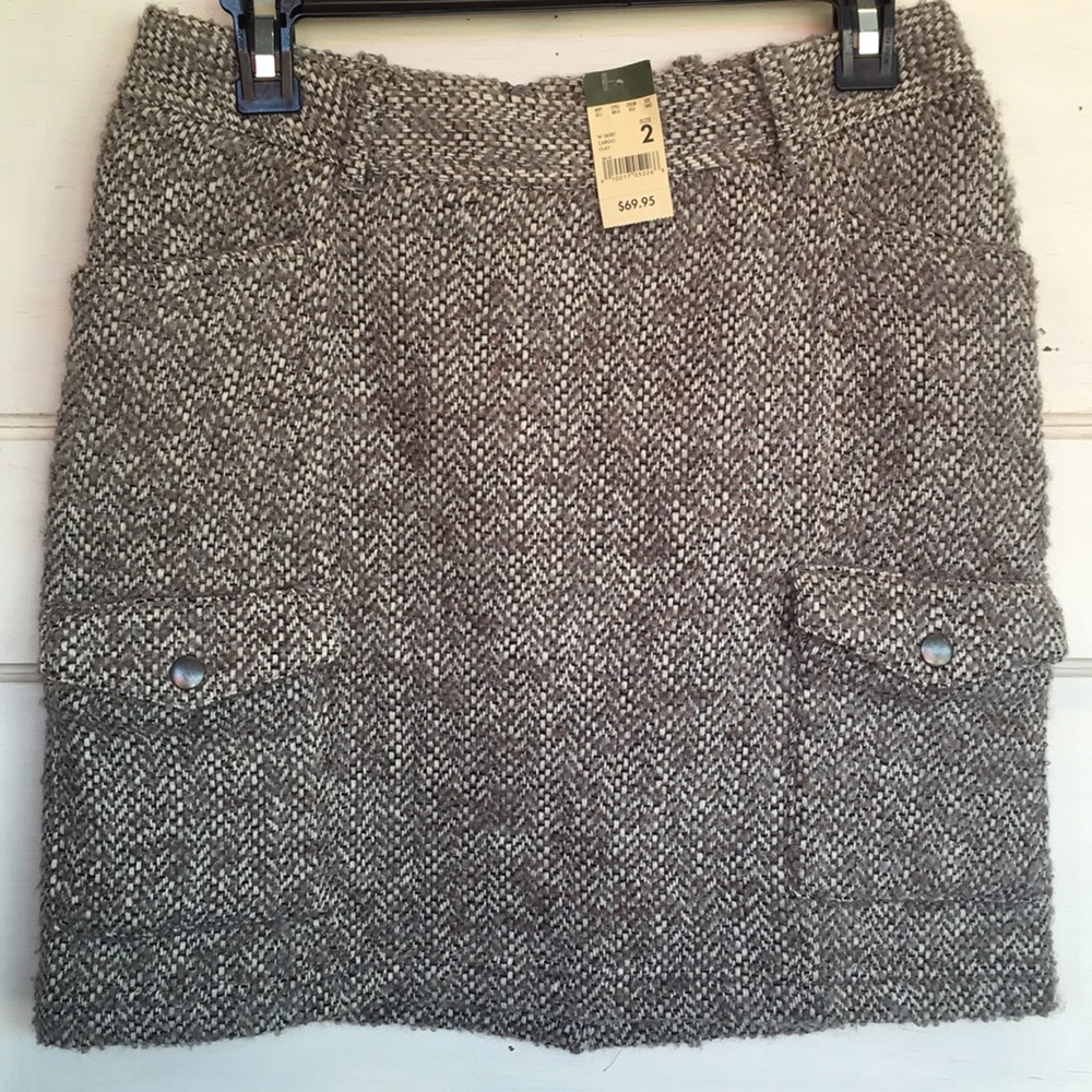 NWT size 2 cargo clay Eddie Bauer skirt